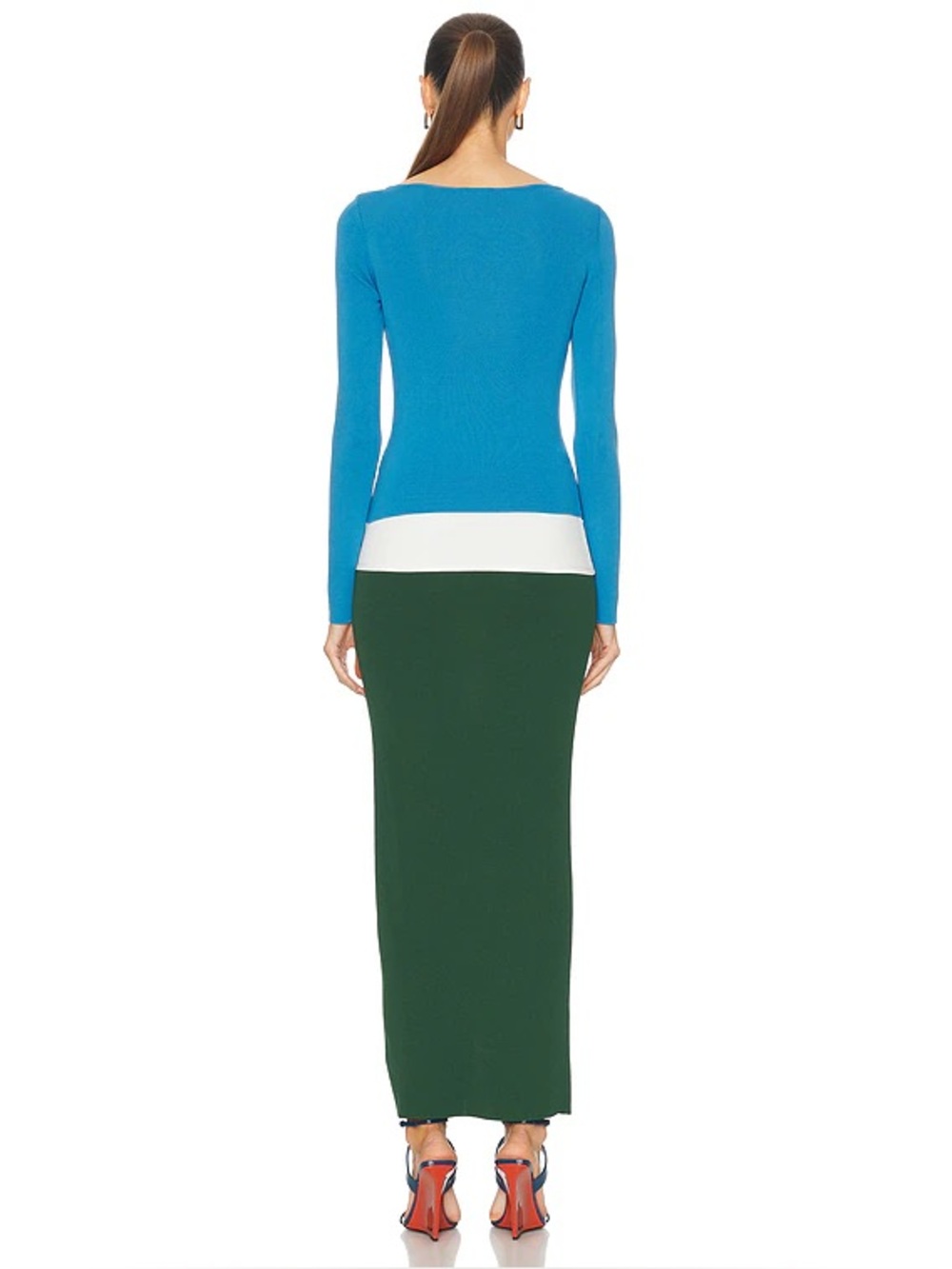 STAUD Carilo Dress XS - Picture 2 of 4